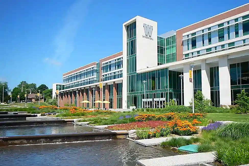 Western Michigan University campus — Sangren Hall